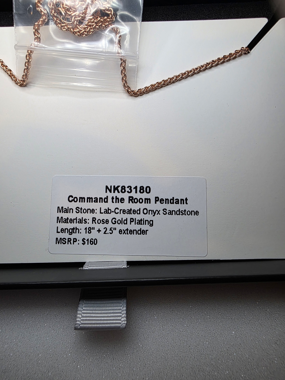 Command The Room Necklace - Obsidia Collection - Picture 2 of 2